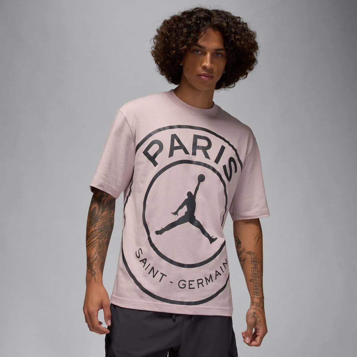 MParis Saint Germain LOGO Herren Trikot, rosa US: M