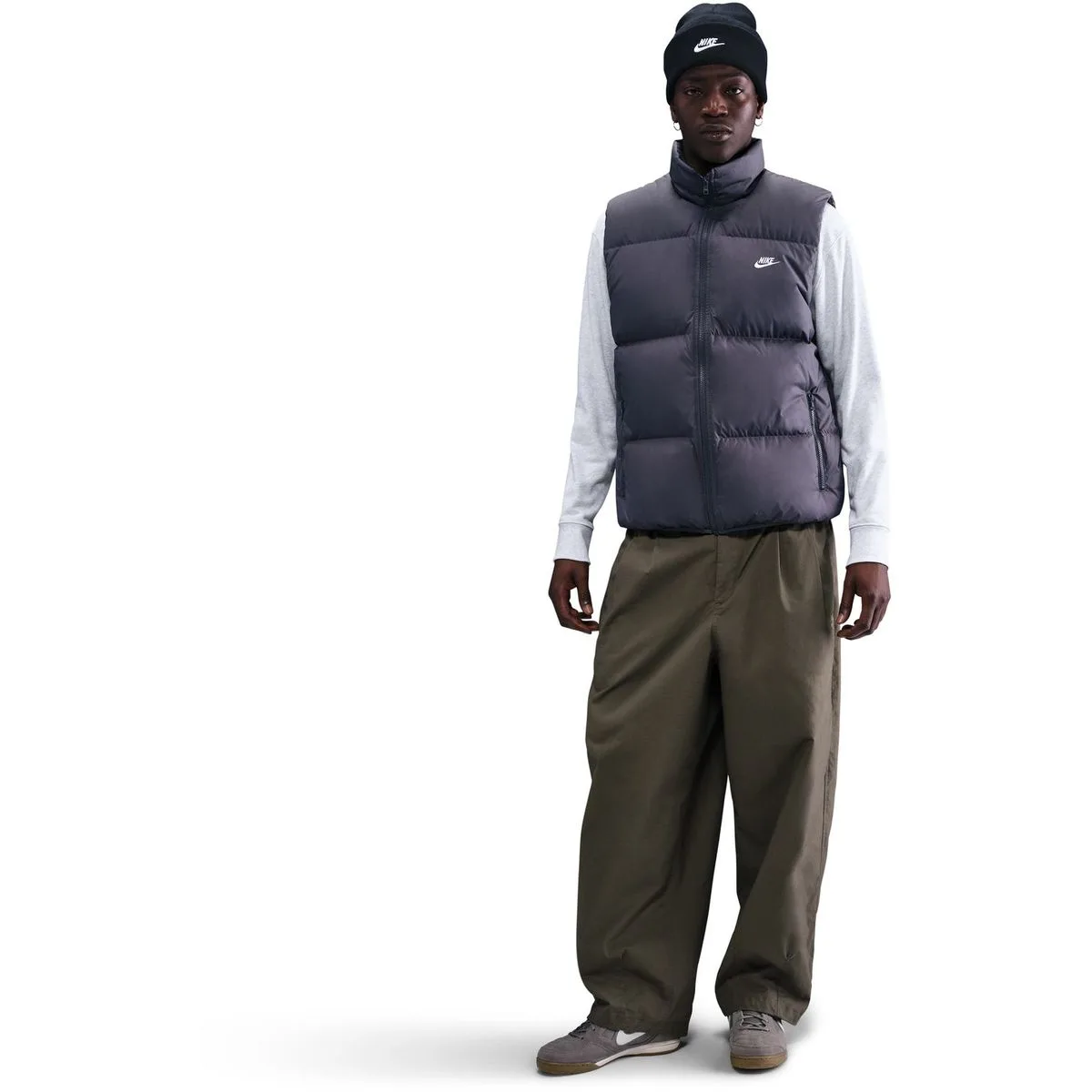 Sportswear Therma-Fit Puffer Herren Weste, grau US: 2XL