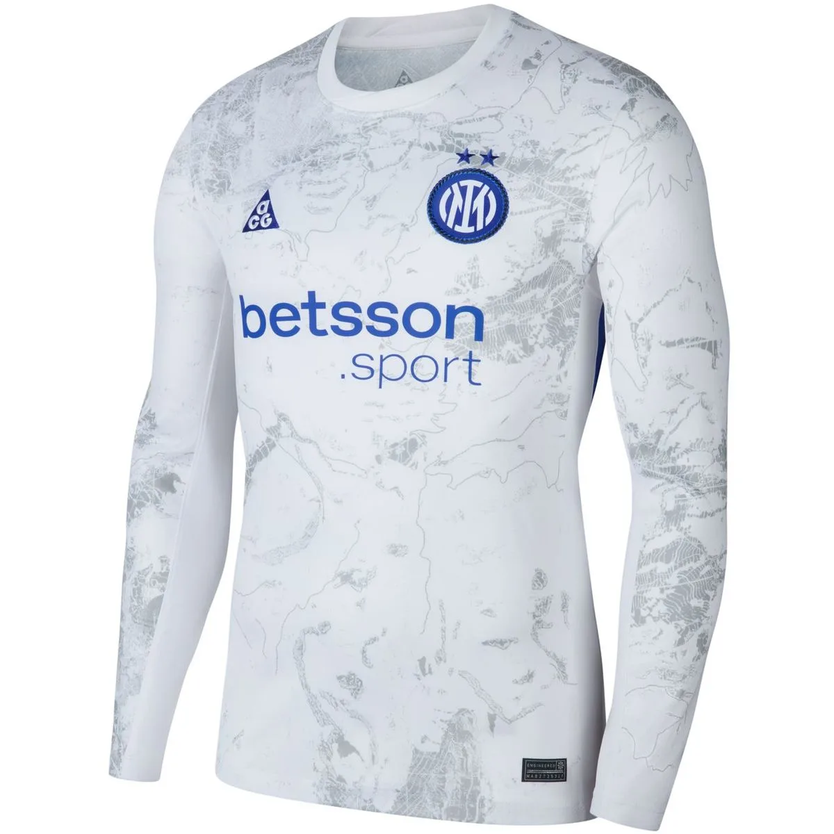 Inter Mailand Dri-Fit Stadium Segk Herren Trikot, weiß US: M