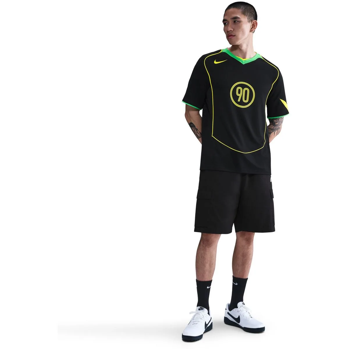 Total 90 Dri-Fit Herren Trikot, schwarz US: L