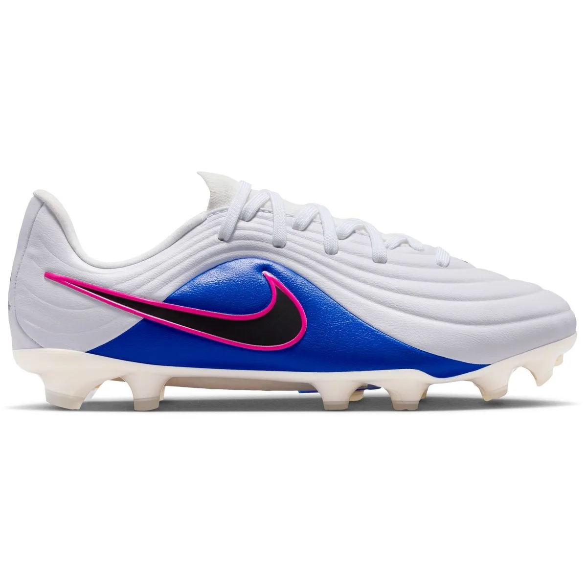Tiempo Maestro Academy emyemy MG Low- Kinder Multinockenschuhe, weiß, Größe 36 36