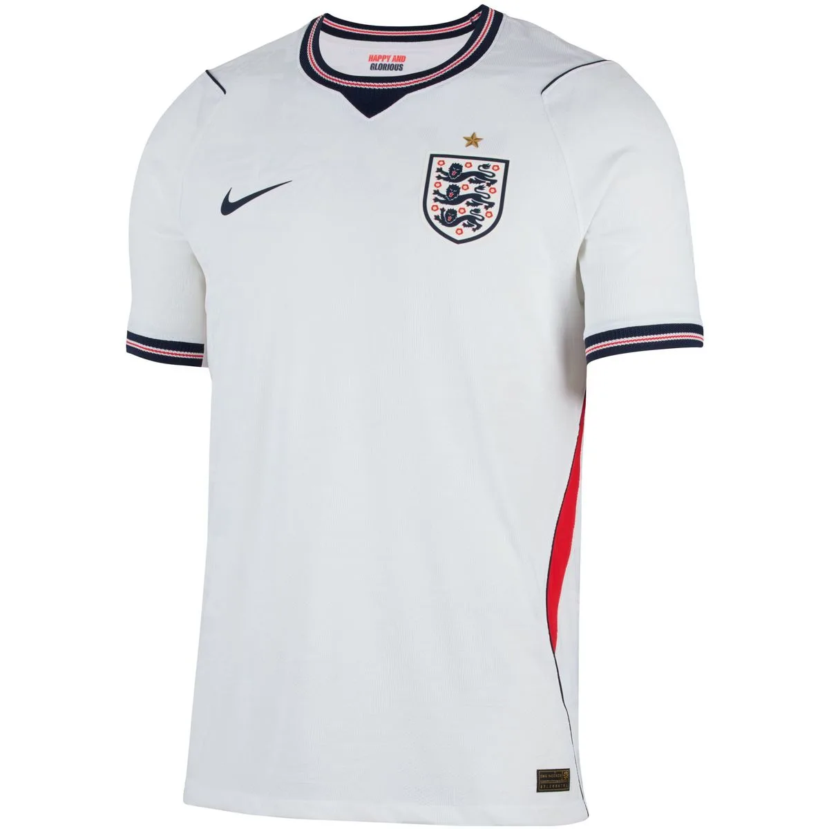 England 2026 Match Heim Aero-Fit Authentic Herren Trikot, weiß US: L