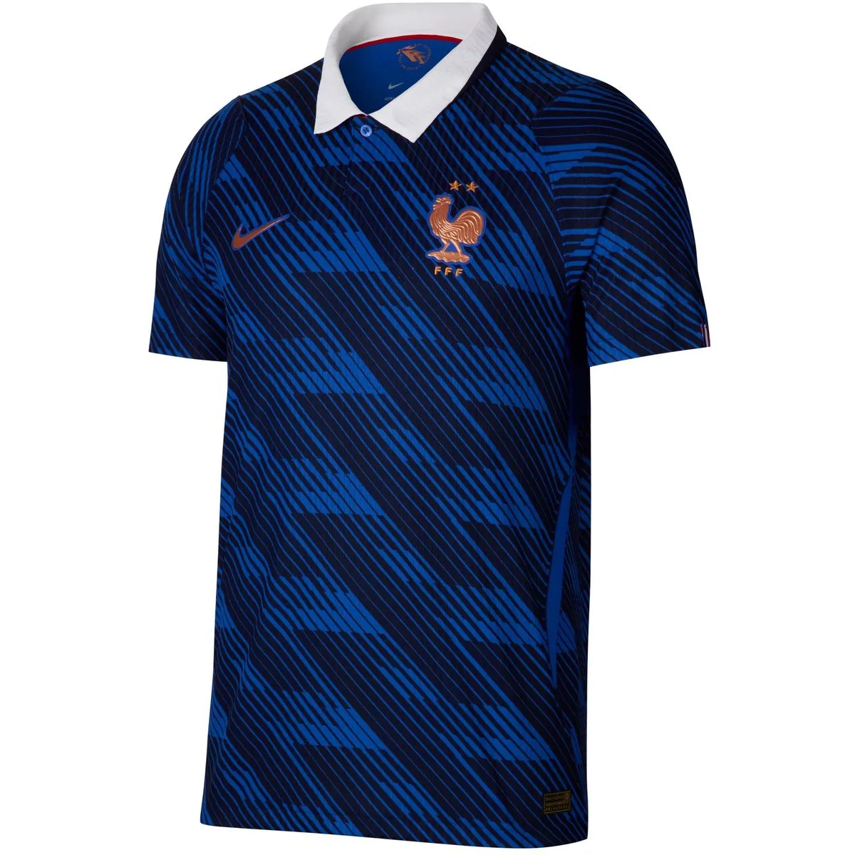 Frankreich 2026/27 Match Heim Aero-Fit Authentic Herren Trikot, blau US: M