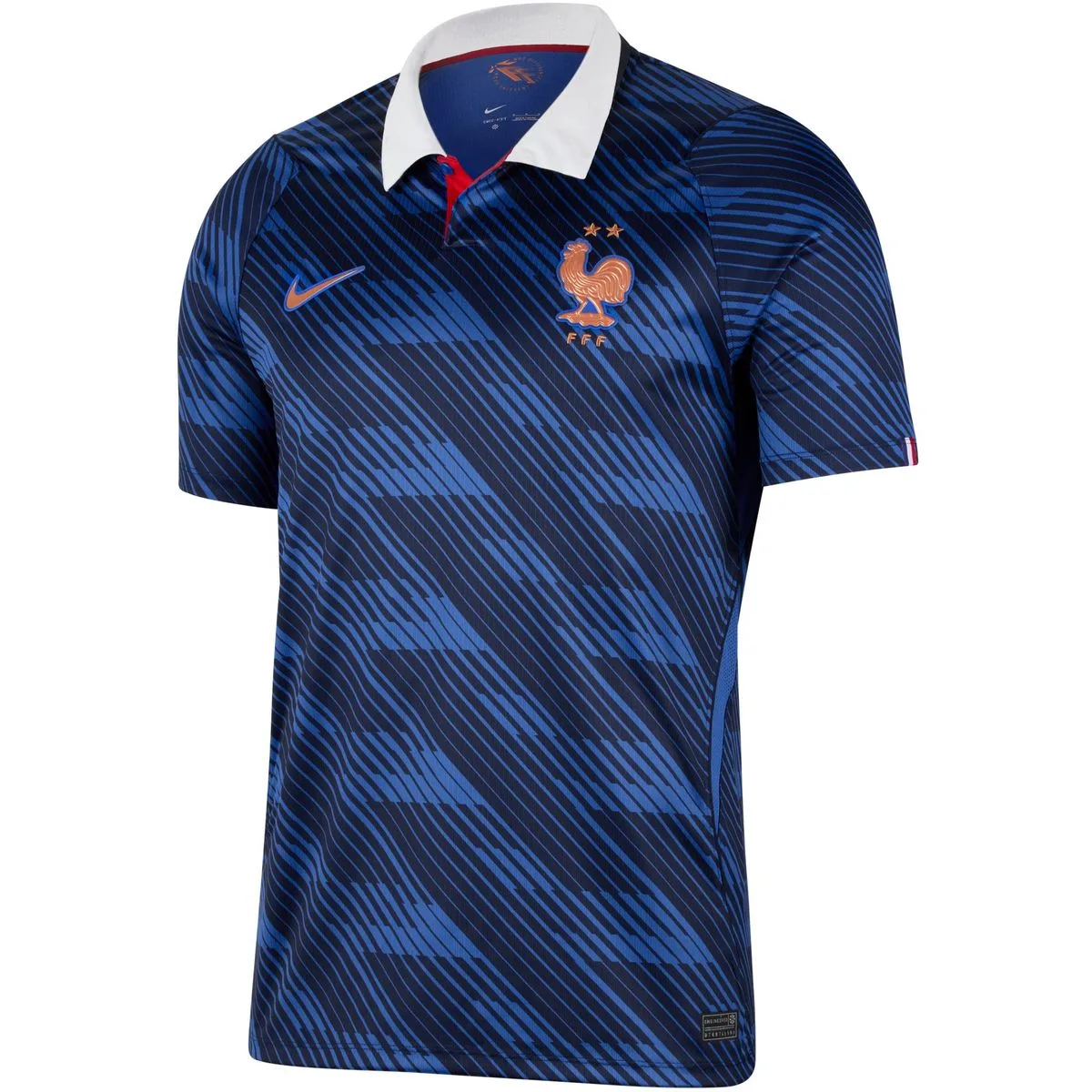 Frankreich 2026 Stadium Heim Dri-Fit Replica Herren Trikot, blau US: L