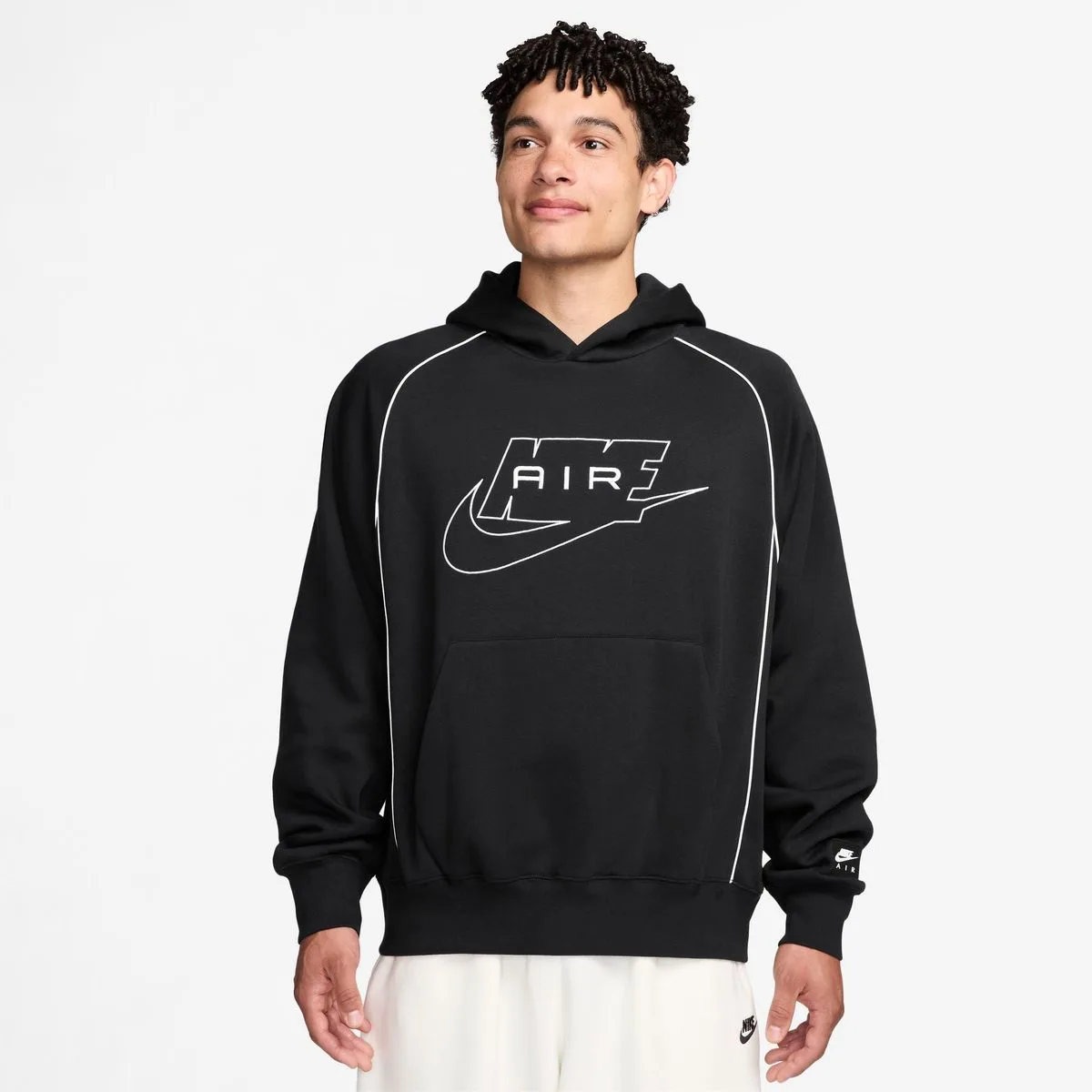 Air Herren Longsleeve, schwarz US: M