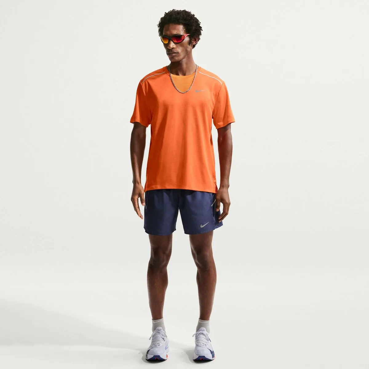 Miler Dri-Fit UV Protection Herren Sweatshirt, orange US: L