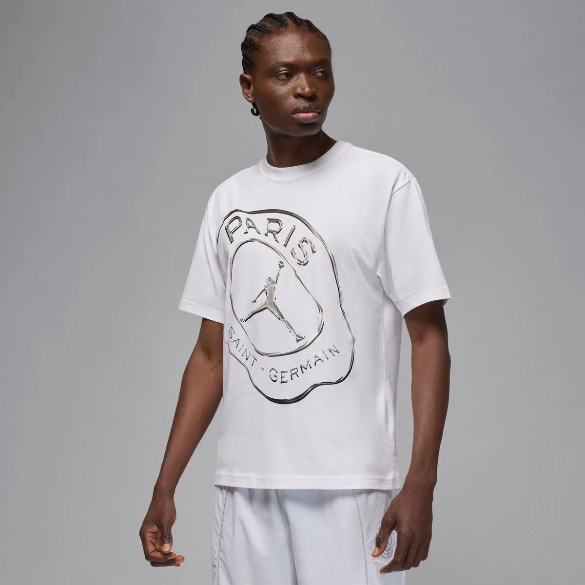 Paris Saint-Germain Practice Herren Trikot, weiß US: M