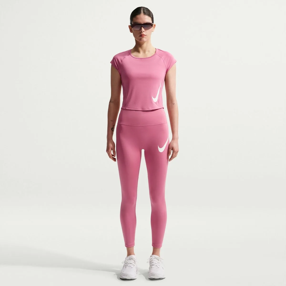 Tempo Swoosh Dri-Fit -Sleeve Damen Tanktop, rot US: S