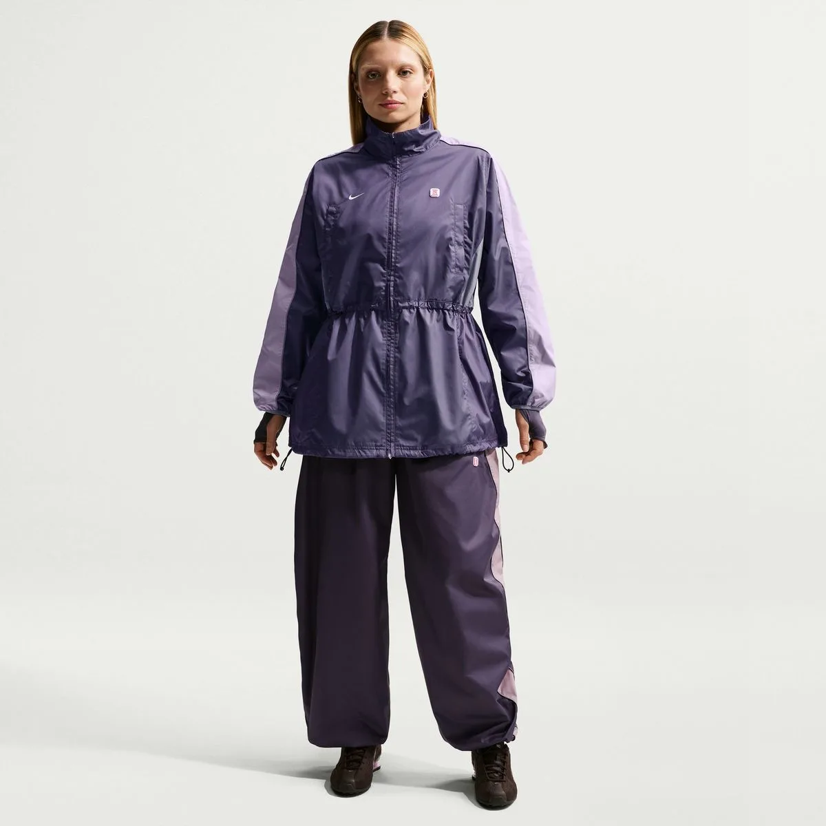 Sportswear Shox Woven Damen Midlayer, lila US: L