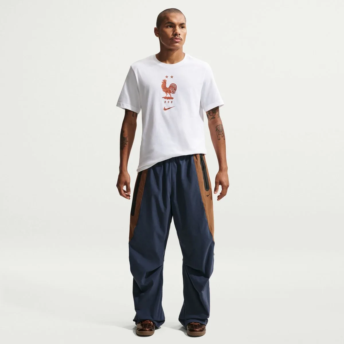Frankreich Herren Trikot, weiß US: S