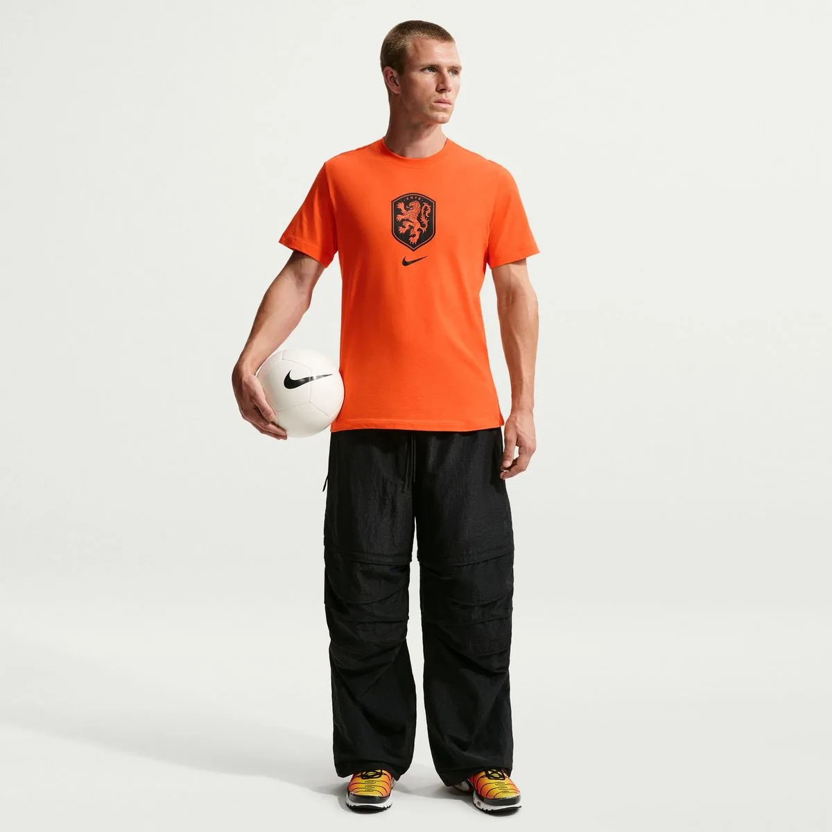 Netherlands Herren T-Shirt, orange US: XL