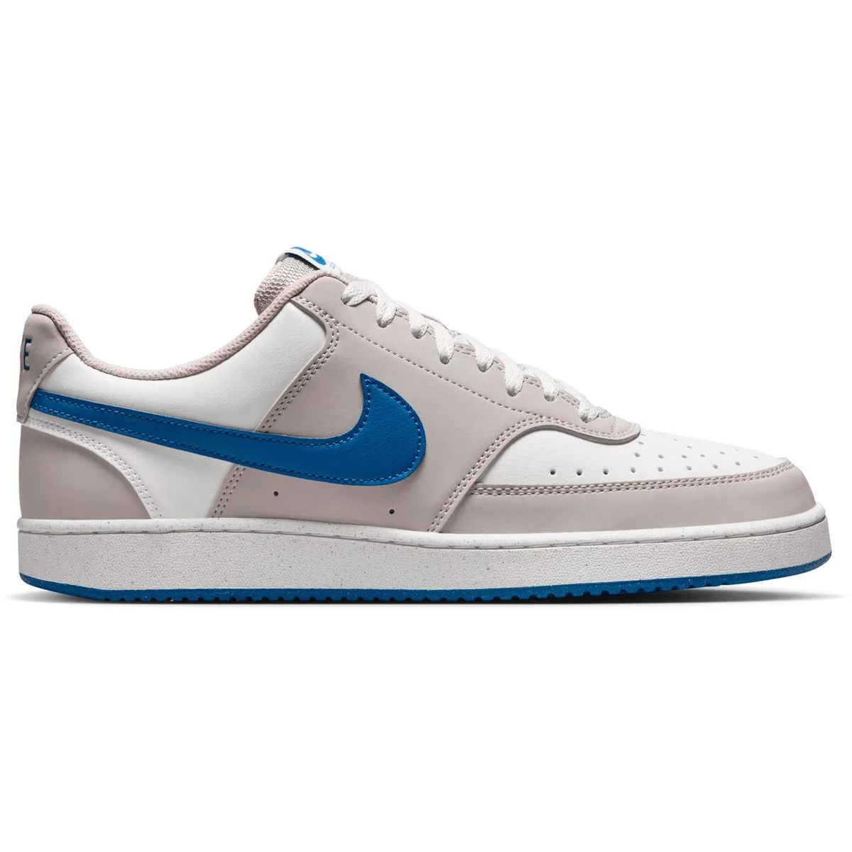 Court Vision Low Herren Freizeitschuhe, weiß, Größe 47 47