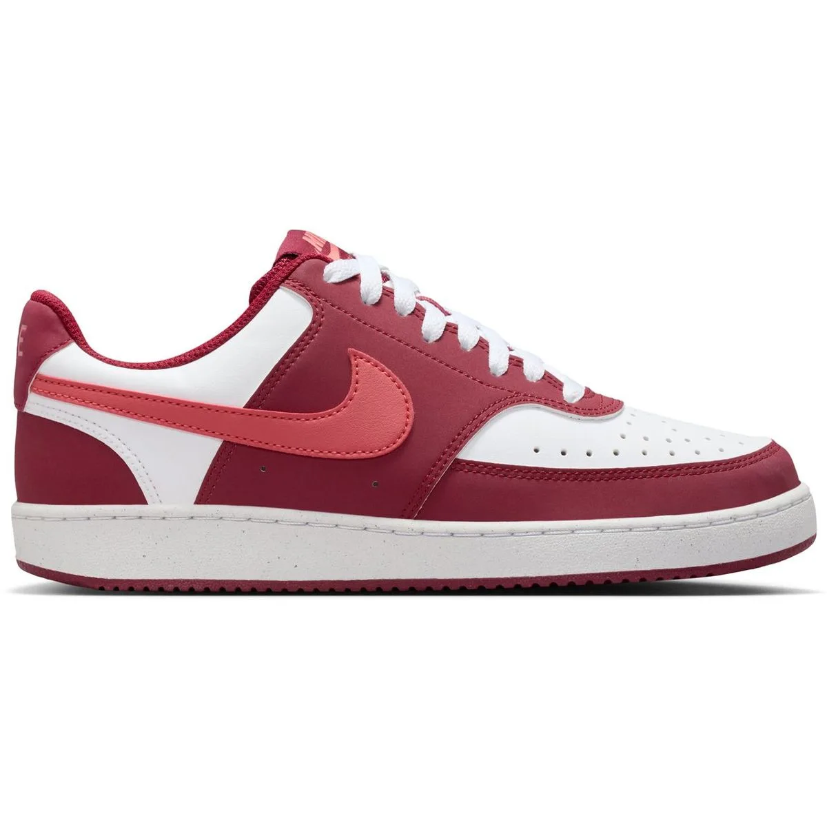 Court Vision Lows Damen Freizeitschuhe, rot, Größe 40 ½ 40 ½