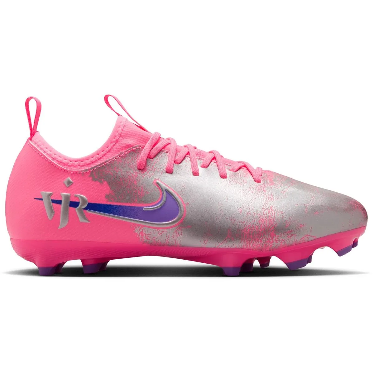 Zoom Vapor 16 Academy emy FG/MG VJR Kinder Multinockenschuhe, rosa, Größe 38 ½ 38 ½