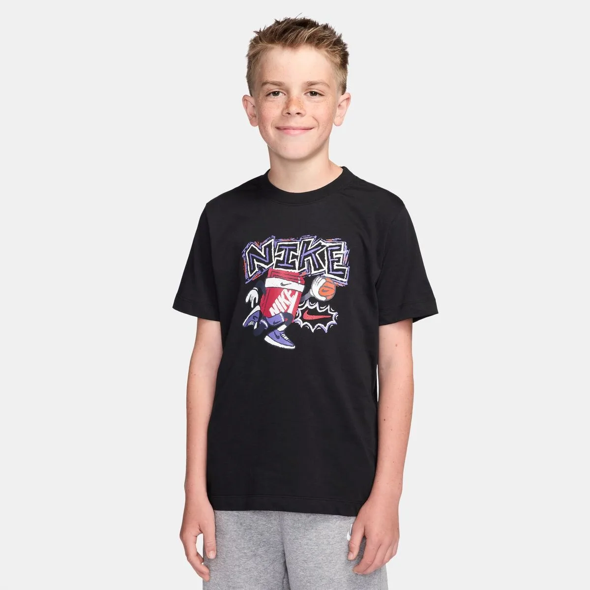 Sportswear Kinder Kapuzensweater, schwarz US: XS