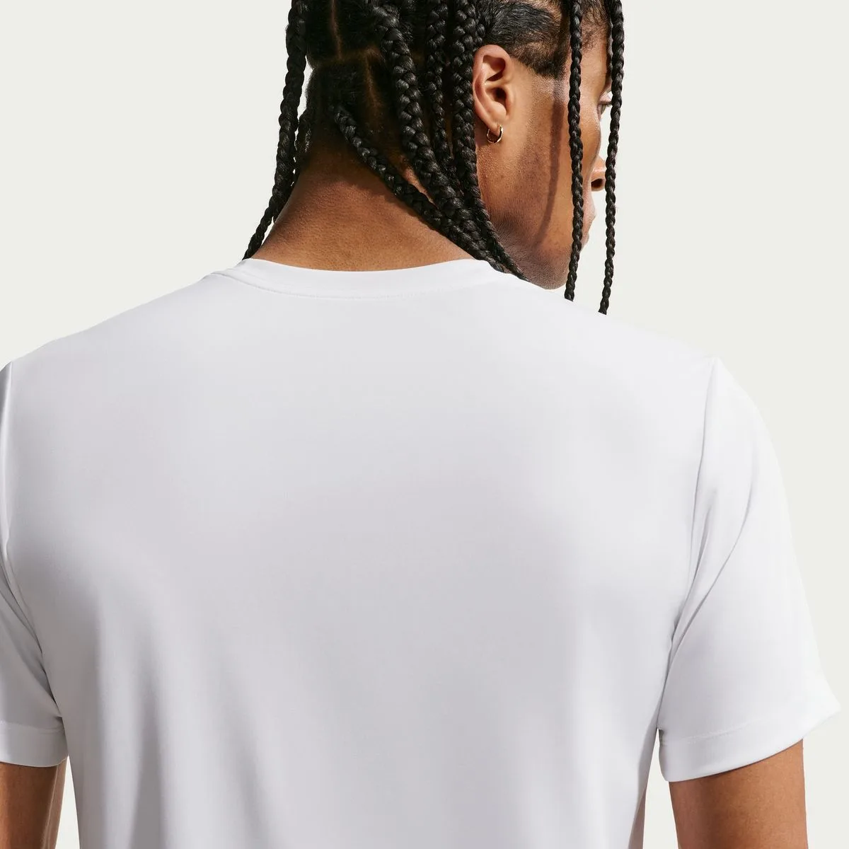 Dri-Fit Training Herren Kapuzensweater, weiß US: XL