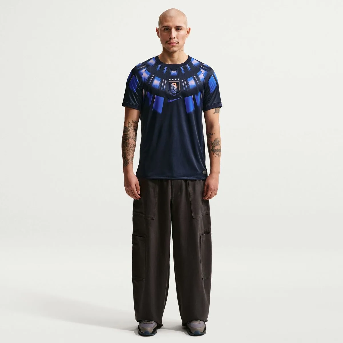 Uruguay 2026 Stadium Away Dri-Fit Replica Herren Trikot, blau US: M