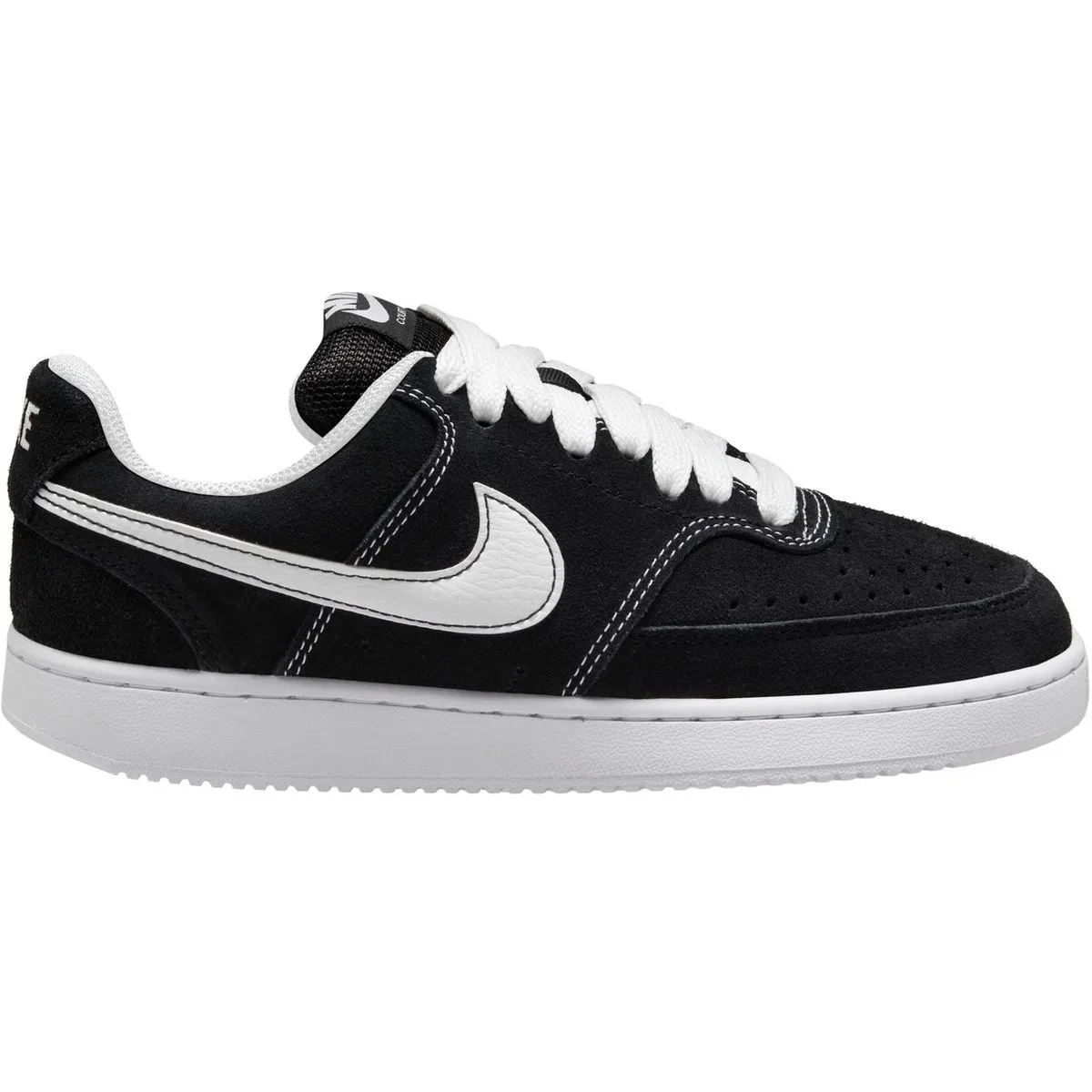 Court Vision Low FLs Damen Freizeitschuhe, schwarz, Größe 39 39