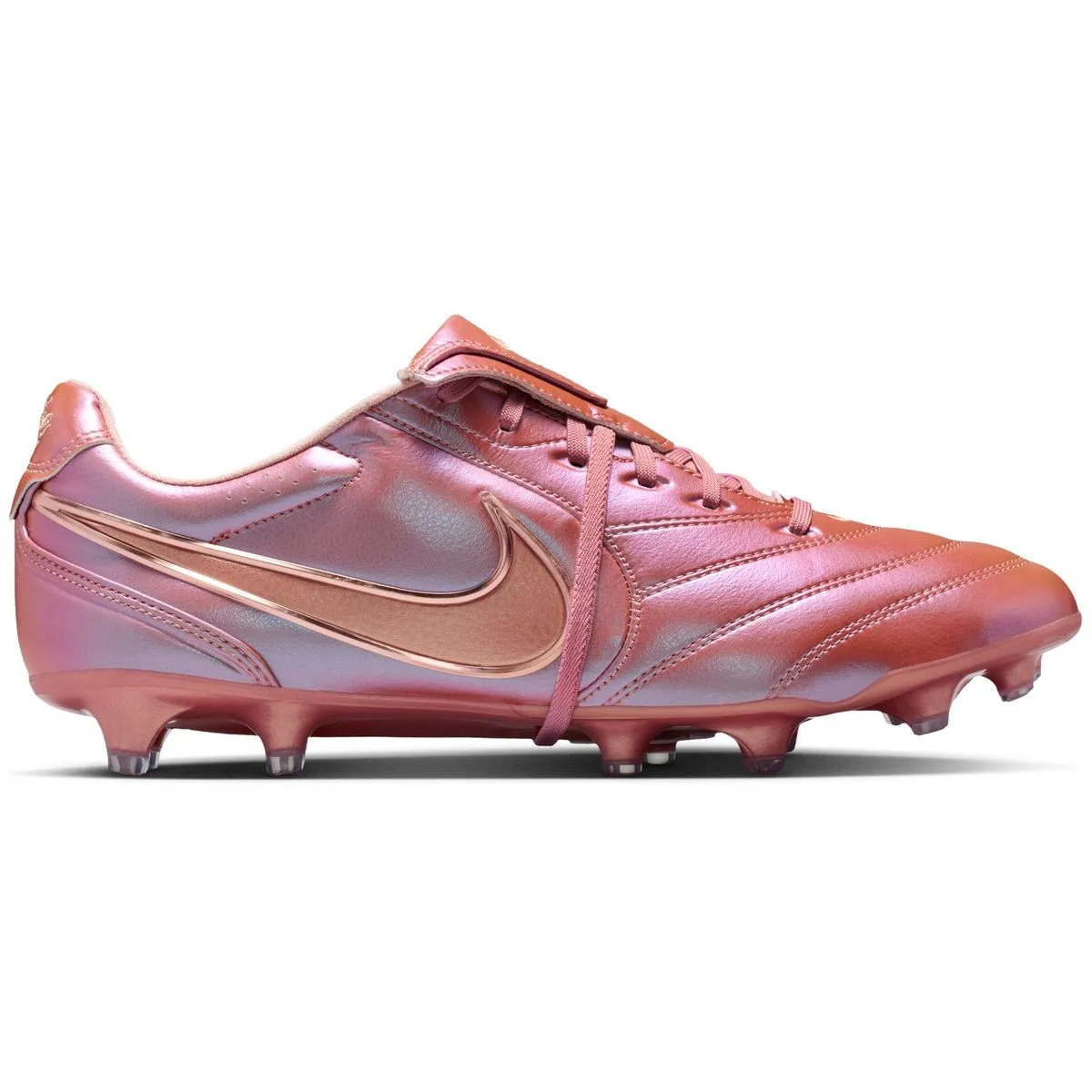 Tiempo Ligera Pro LE FG Low- Herren Nockenschuhe, rot, Größe 43 43