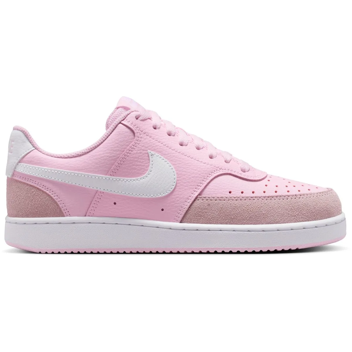 Court Vision Low Suedes Damen Freizeitschuhe, rosa, Größe 35 ½ 35 ½