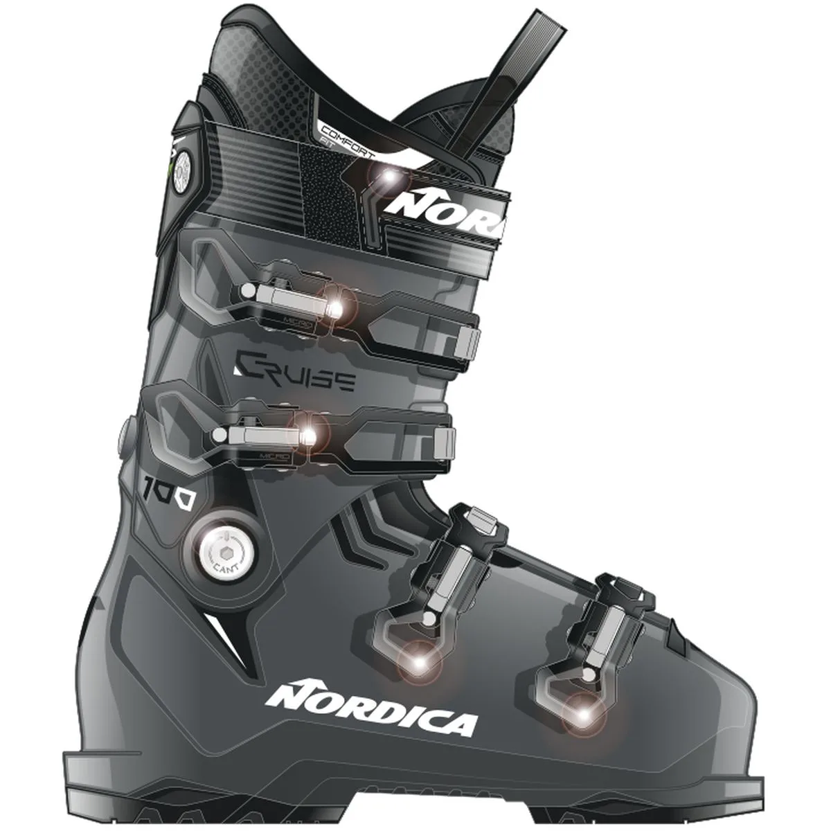 The Cruise 100 Herren All-Mountain Schuhe, grau, Größe 42 42