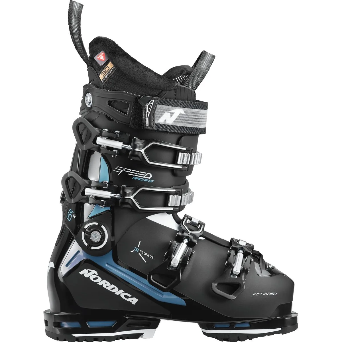 Speedmachine 3 95 (Gw) Damen All-Mountain Schuhe, schwarz, Größe 40 ⅔ 40 ⅔