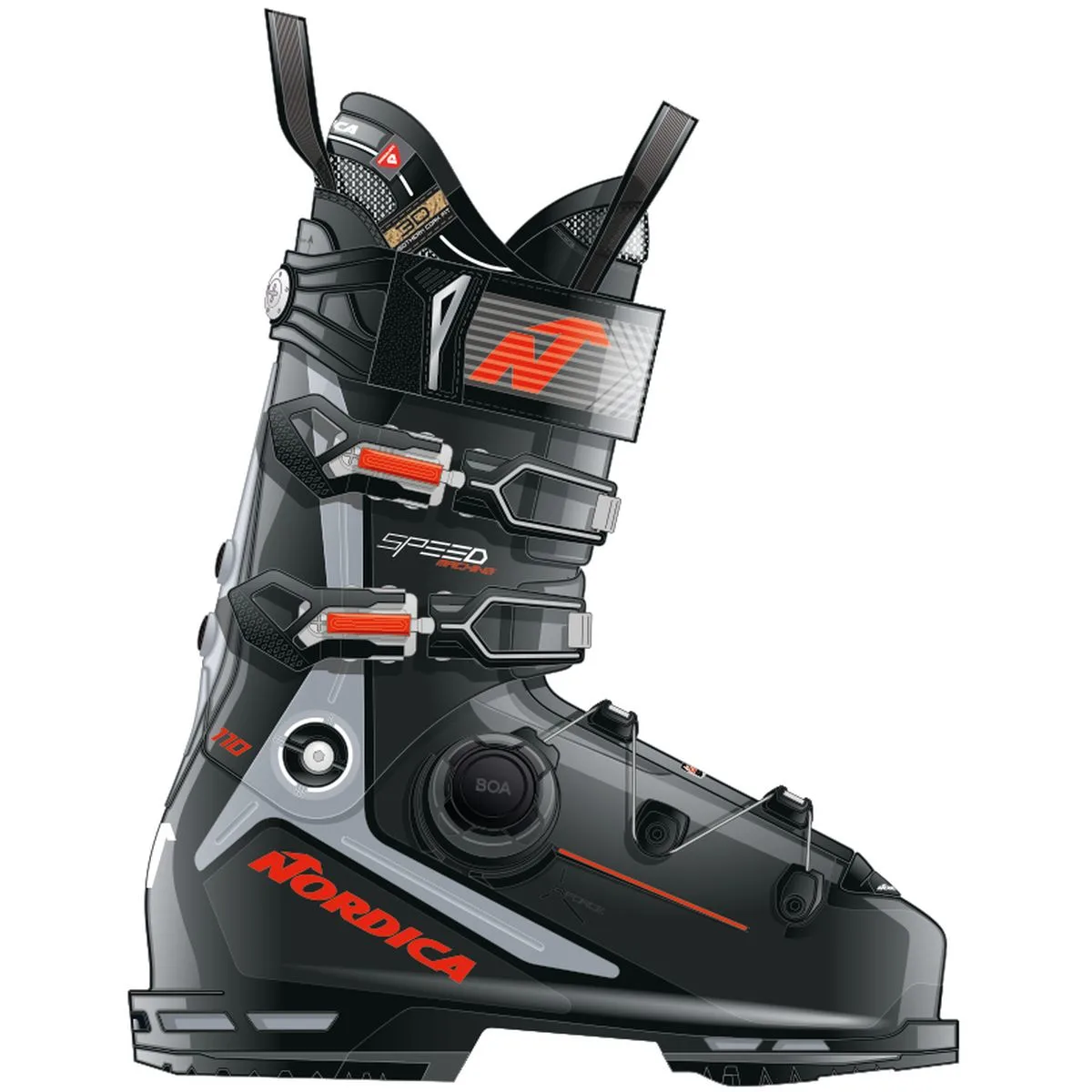 Speedmachine 3 110 Boa® (Gw) Herren All-Mountain Schuhe, schwarz, Größe 42 ½ 42 ½