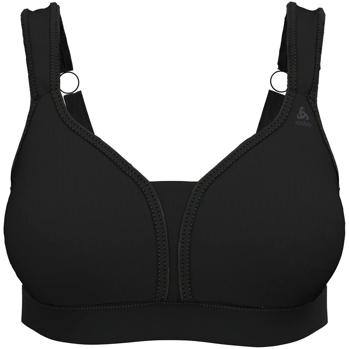 Padded High Damen Sport-BH, schwarz 70