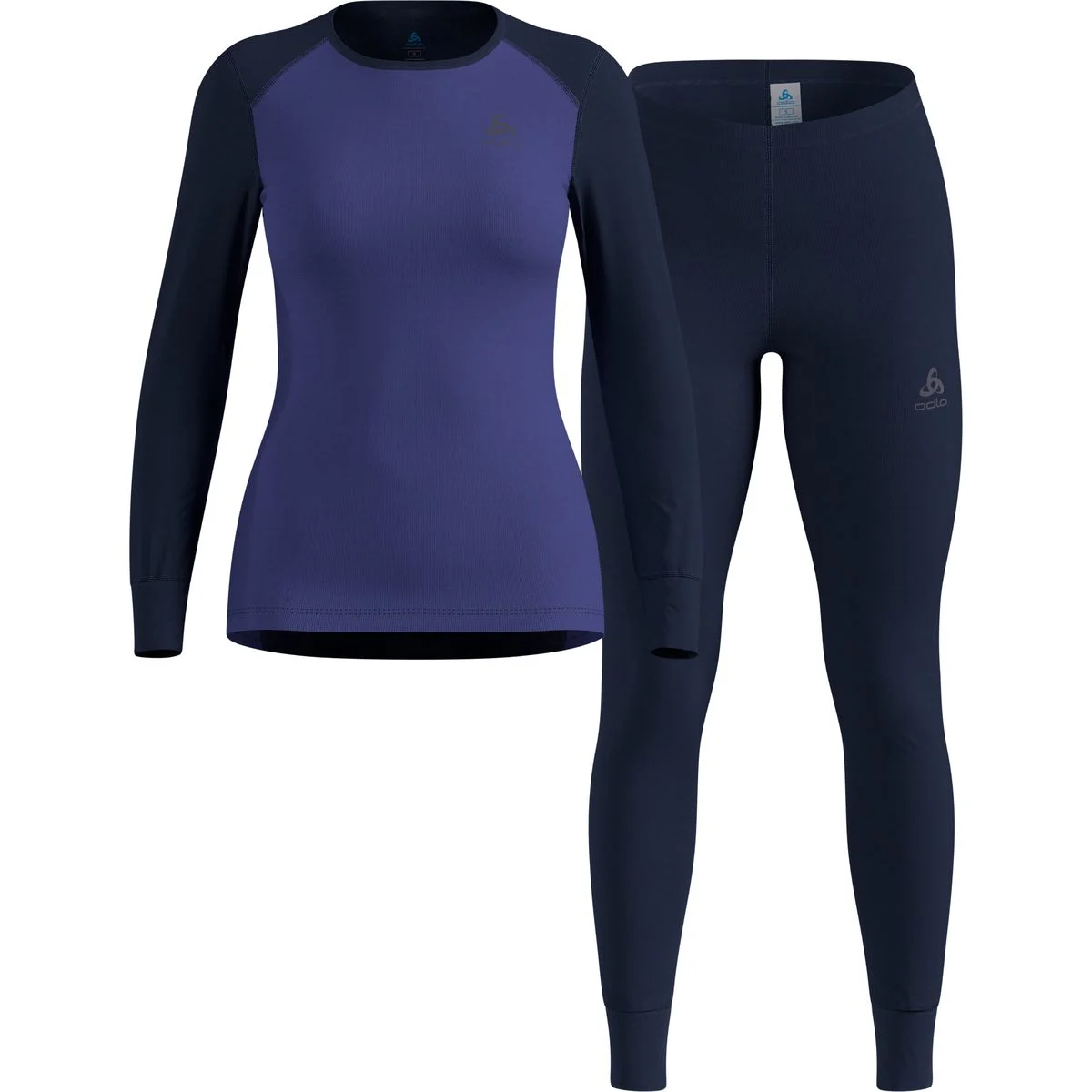 Active Warm Eco Damen Unterwäsche-Set, blau L