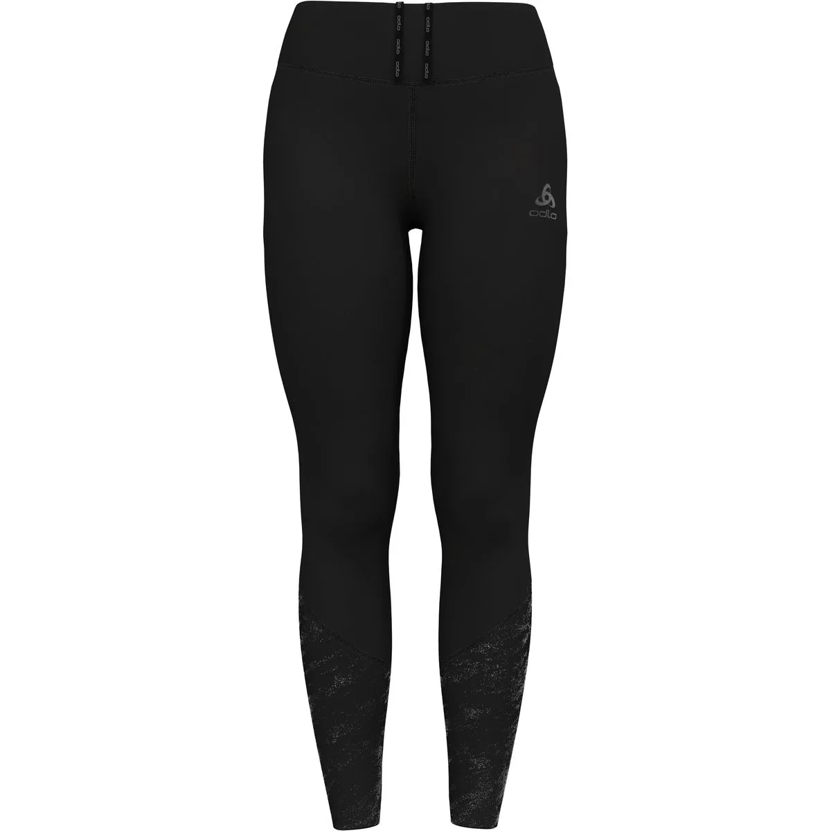 Essential Print Damen Tights, schwarz M