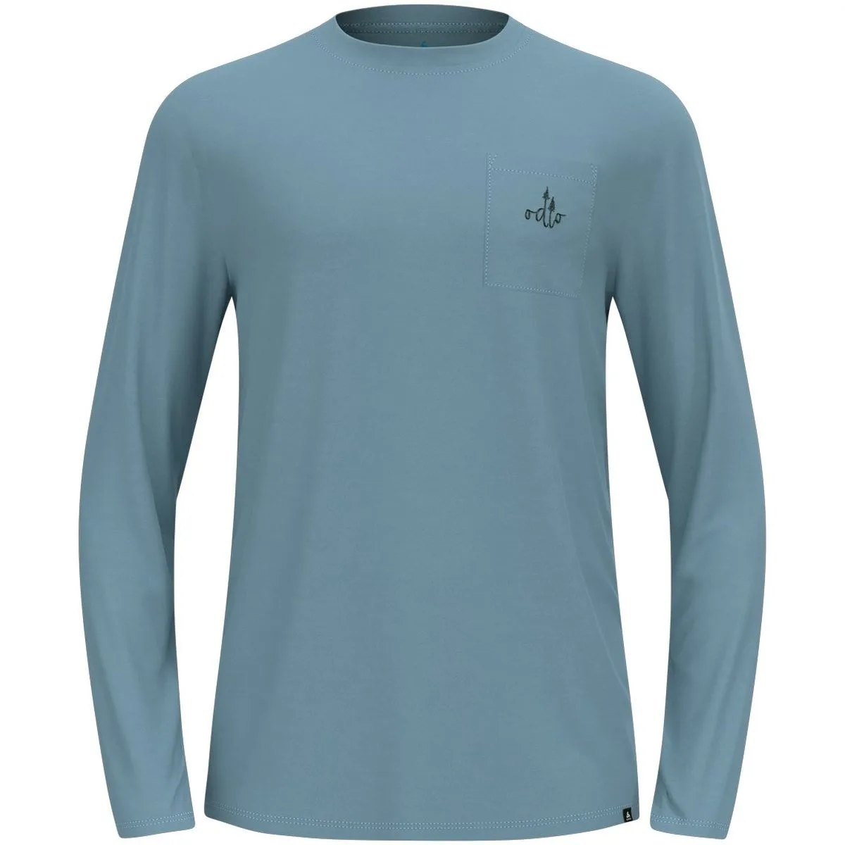 Merino 200 Pocket Herren Longsleeve, blau XL