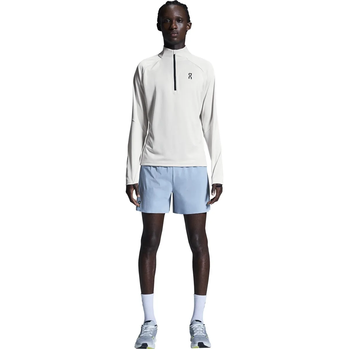 On Climate Herren Longsleeve, silber