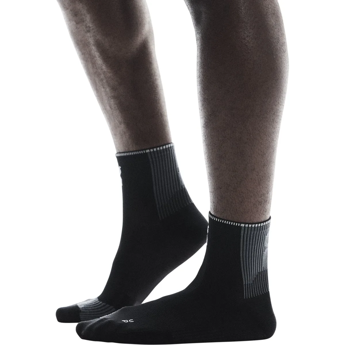 Performance Run Mid Socken, schwarz 43 - 46