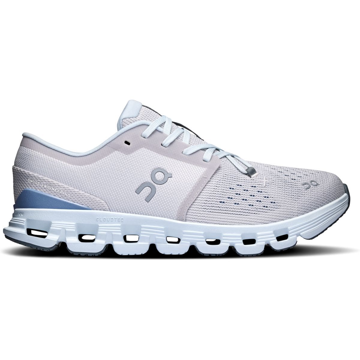 On Cloud X 4 Damen Trainingsschuhe, silber, Größe 38