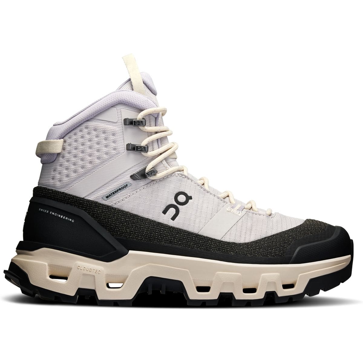 On Cloudrock Trek Waterproof Damen Trekkingstiefel, silber, Größe 39