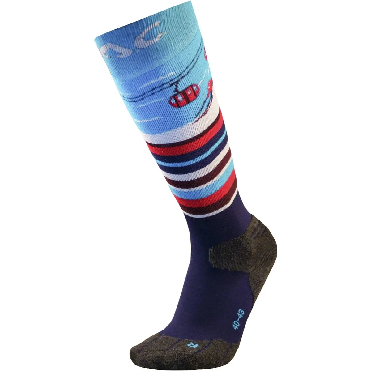 SK 5.2 Allrounder 2er-Pack Herren Socken, blau 31