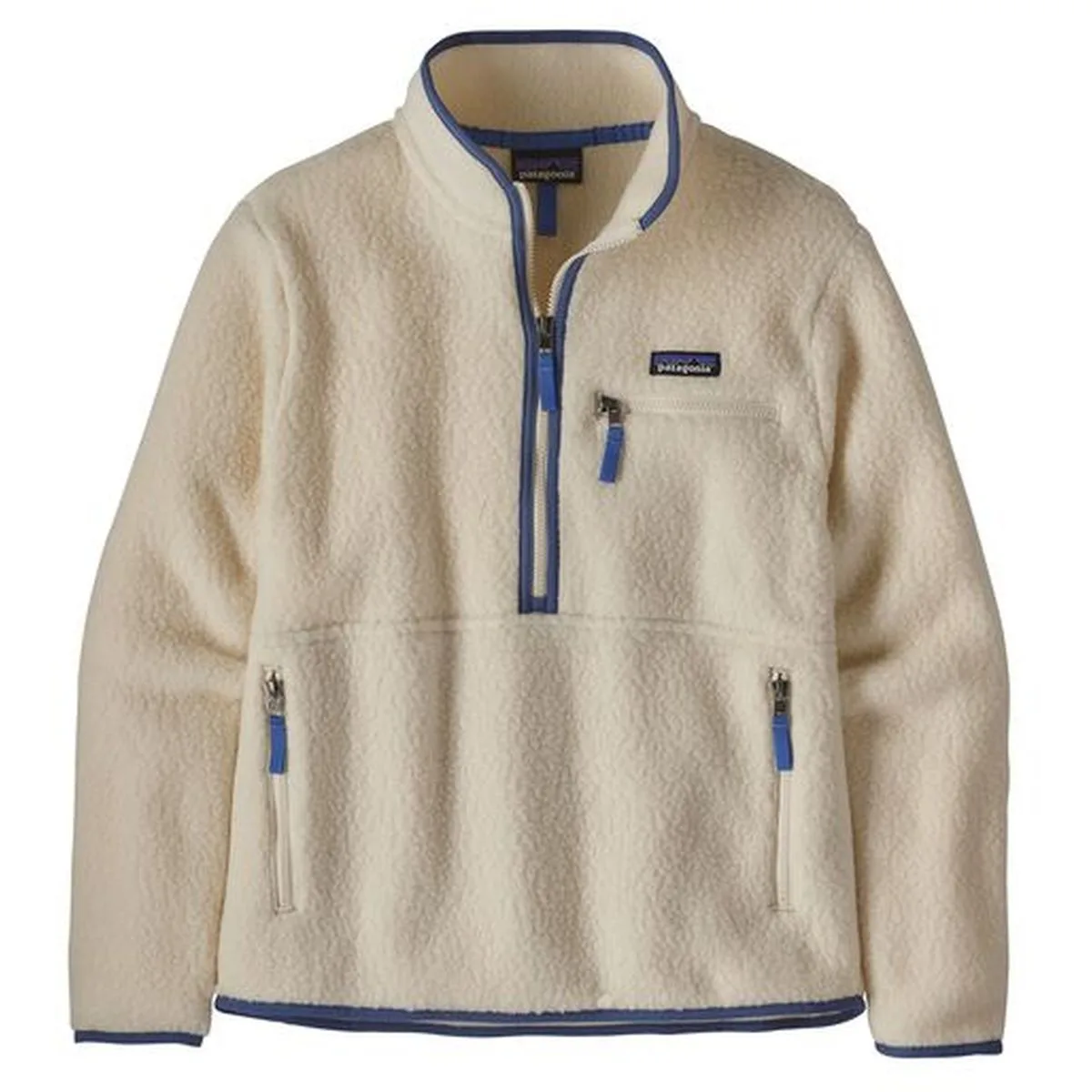 Retro Pile Marsupial Damen Pullover, weiß L