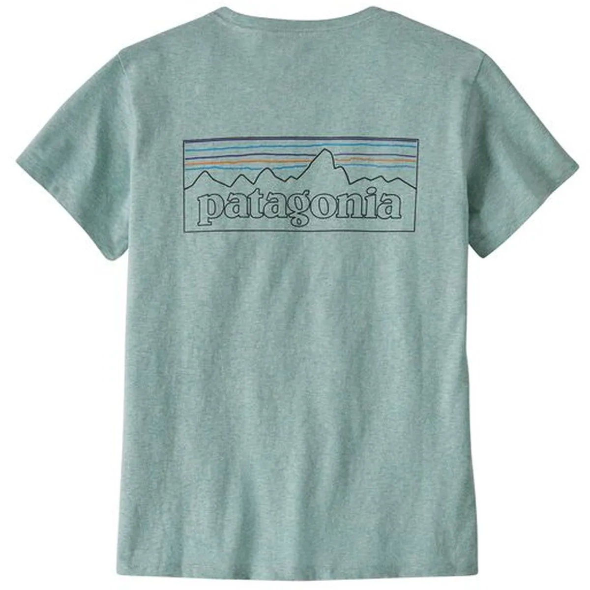 P-6 Logo Responsibili Damen T-Shirt, blau XS