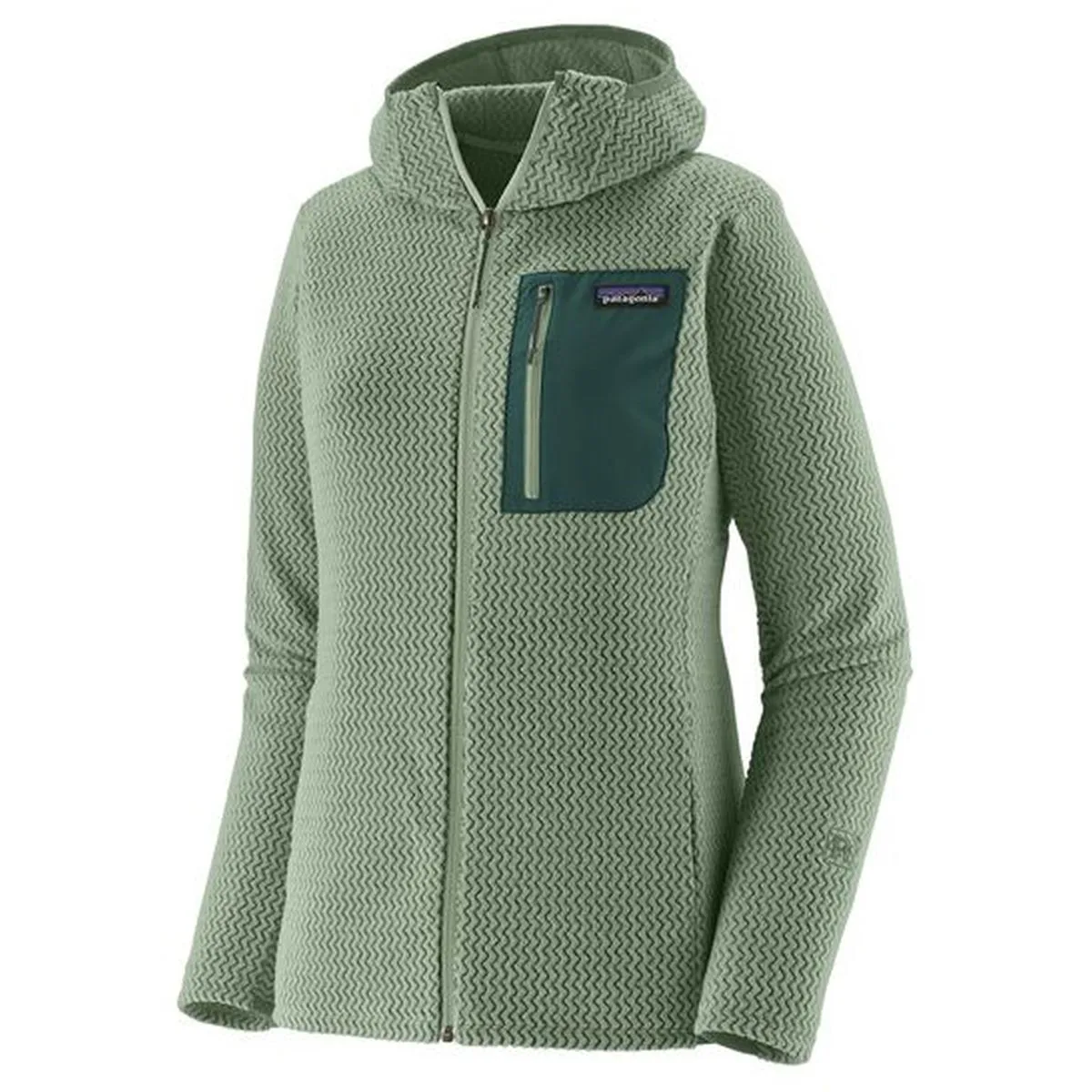 R1 Air Full-Zip Damen Funktionsjacke, grün XL
