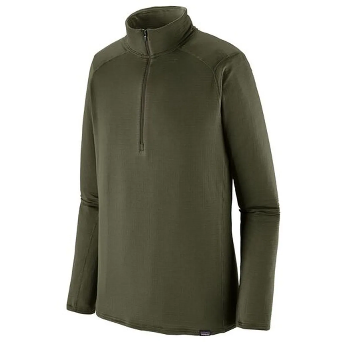 Patagonia TW Zip Neck Herren Unterhemd, grün