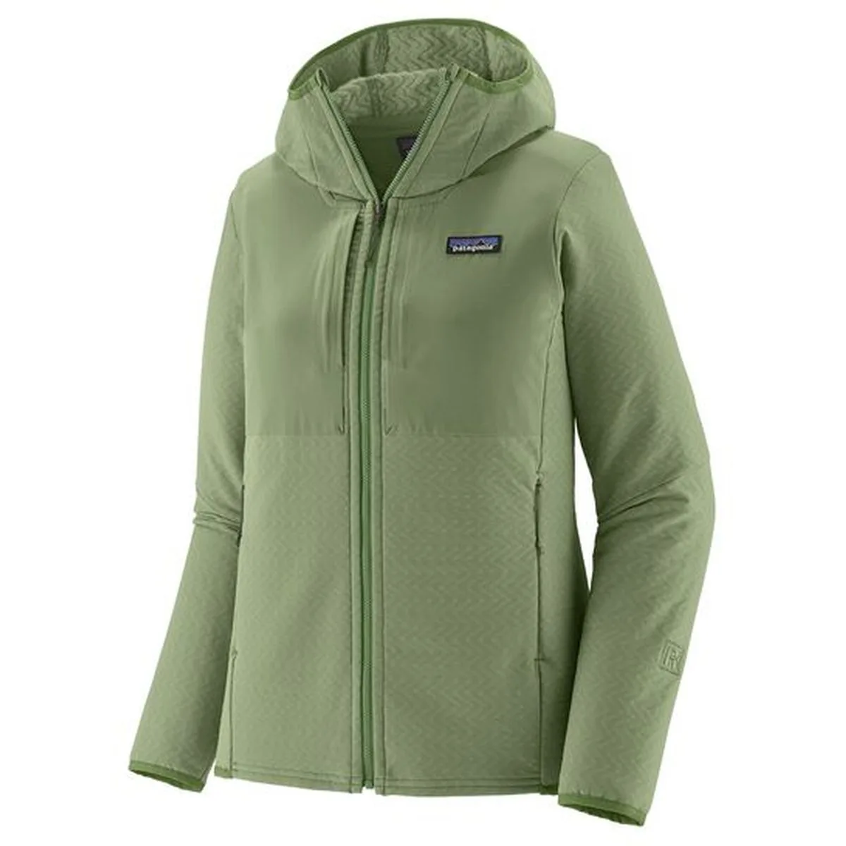 Patagonia R2 CrossStrata Damen Funktionsjacke, grün