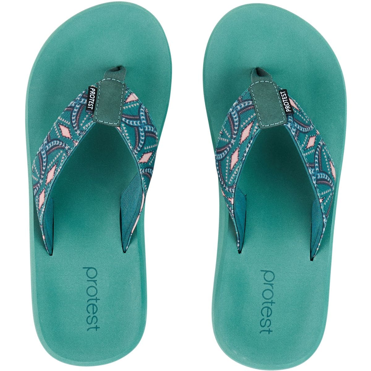 PRTMason Damen Slipper, grün, Größe 41 41