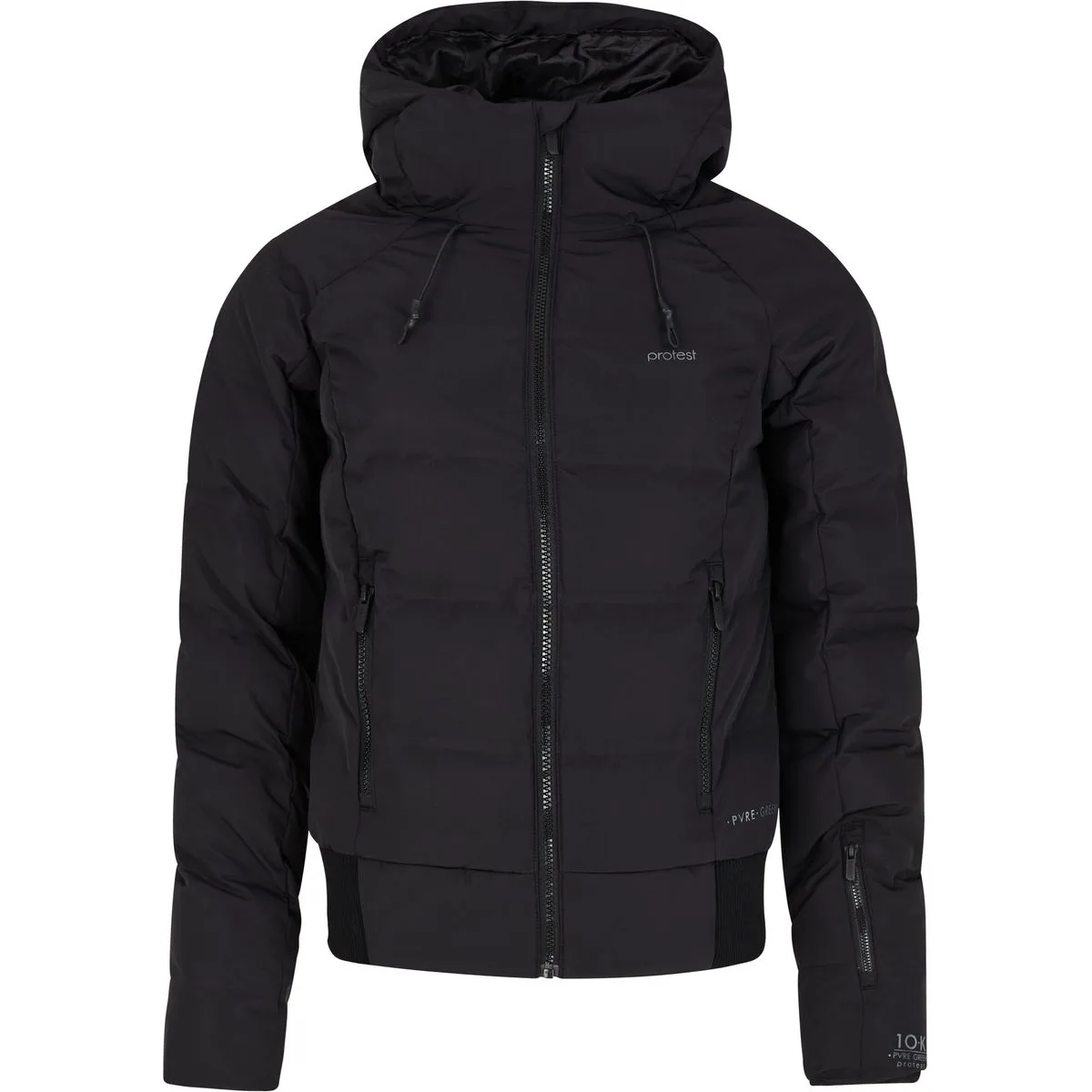 Prtalysumi Damen Skijacke, schwarz S/36