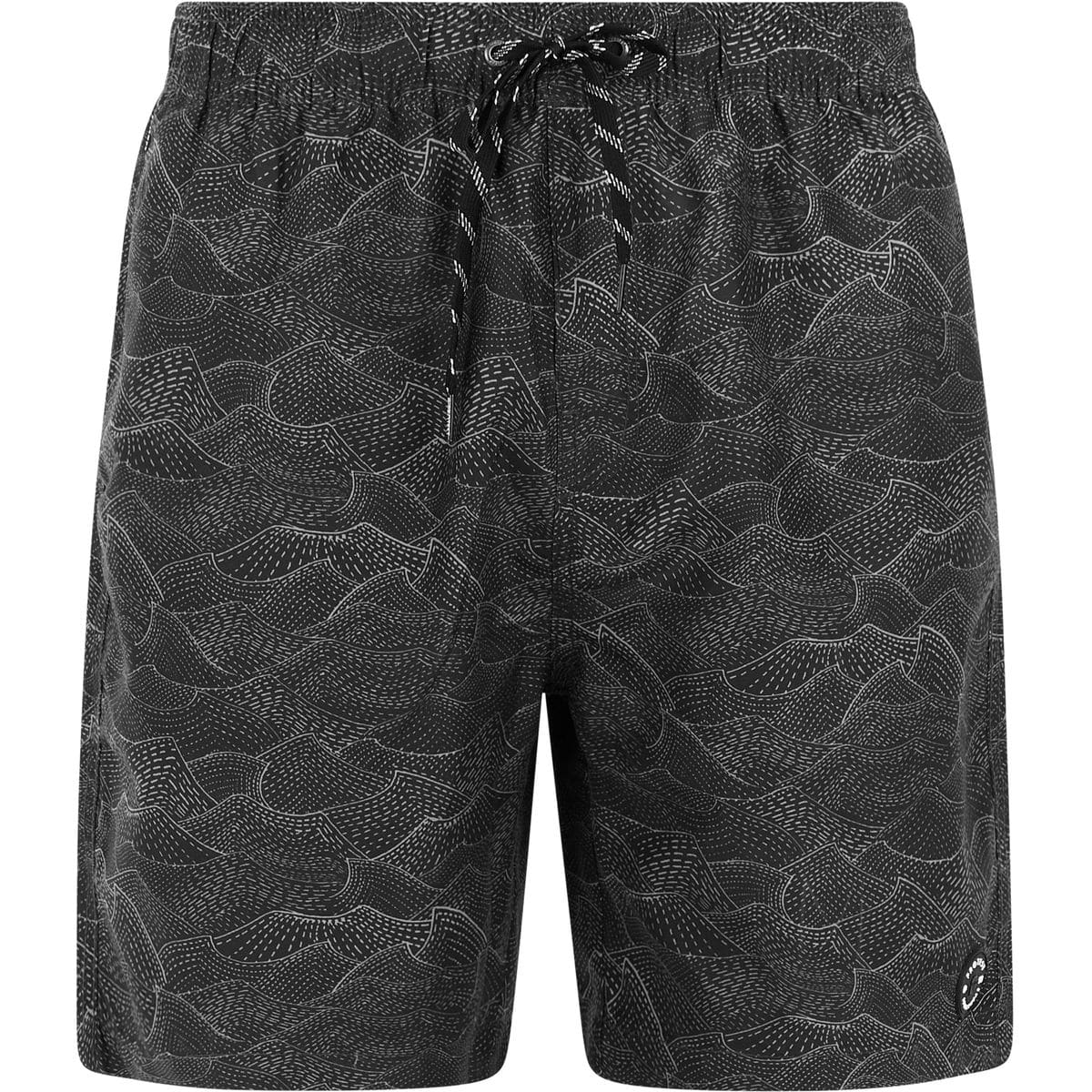 PRTAcorn Herren Badehose, schwarz M