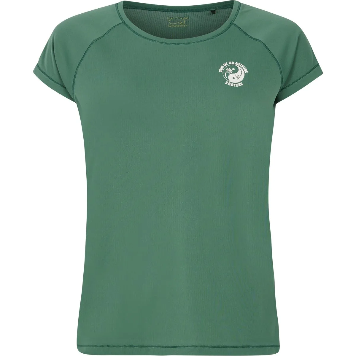 PRTGia Damen T-Shirt, grün L/40
