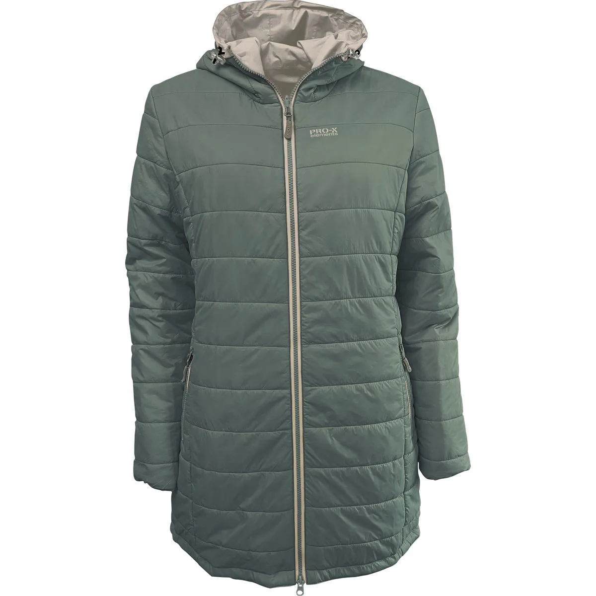 IDA Damen Funktionsjacke, grün 46