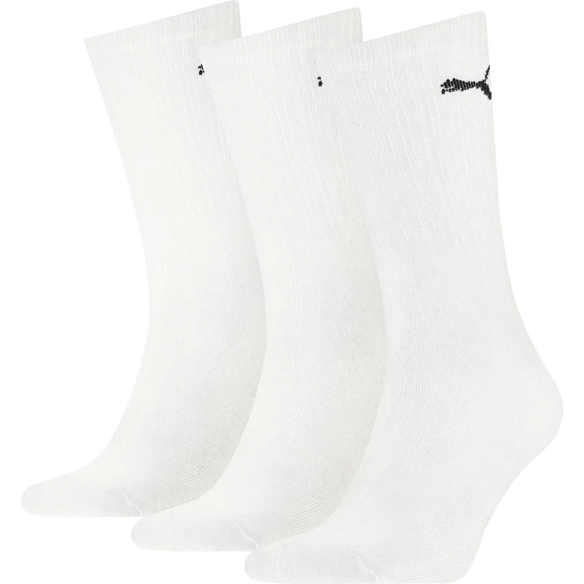 Crew 3-er Pack Socken, weiß 43/46