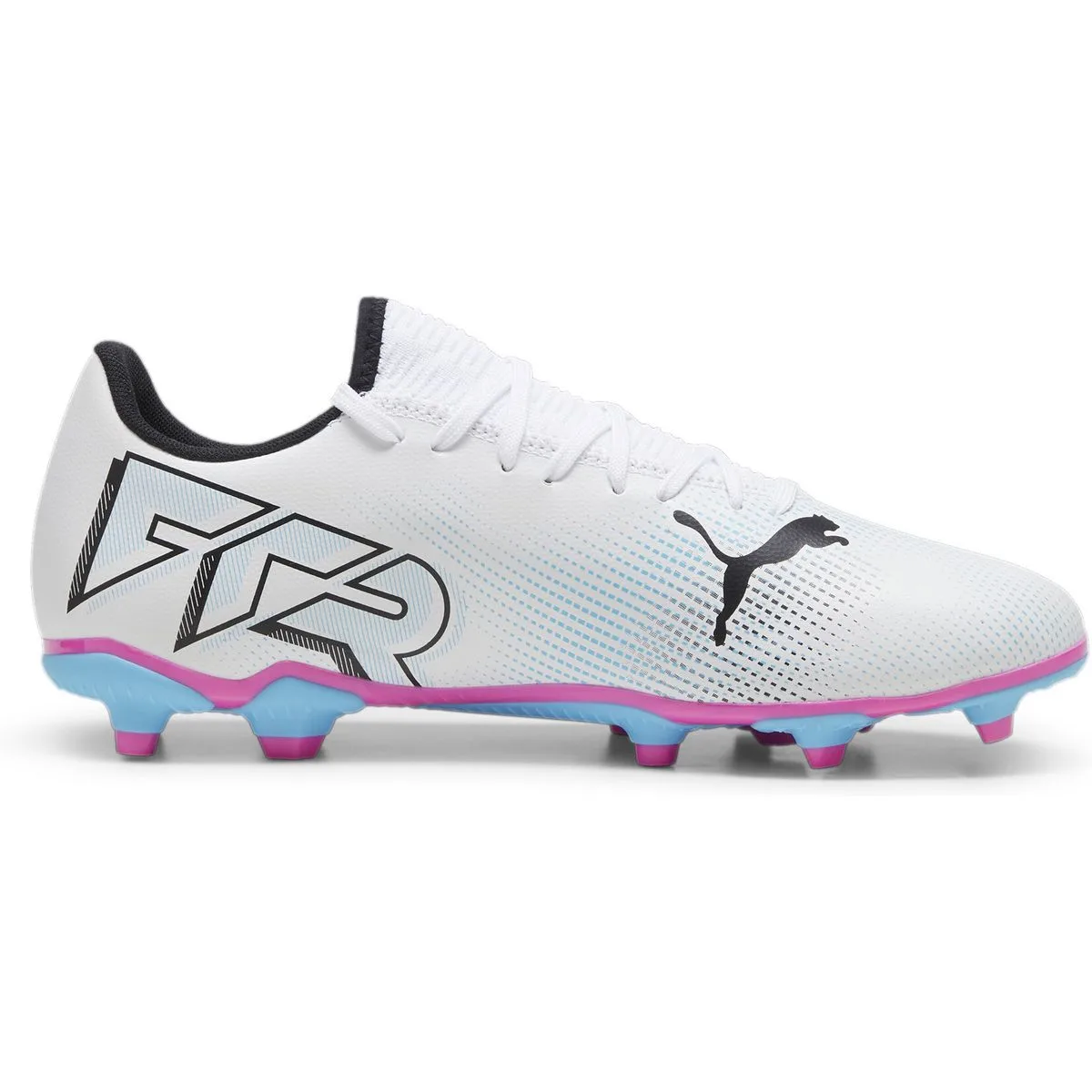 Future 7 Play FG/AG Herren Nockenschuhe, weiß, Größe 46 ½ 46 ½