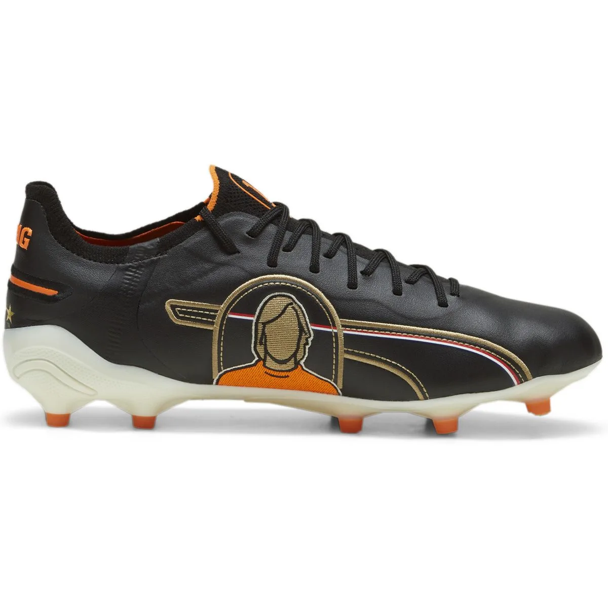 KING Ultimate Cruyff FG/AG Nockenschuhe, schwarz, Größe 44 44