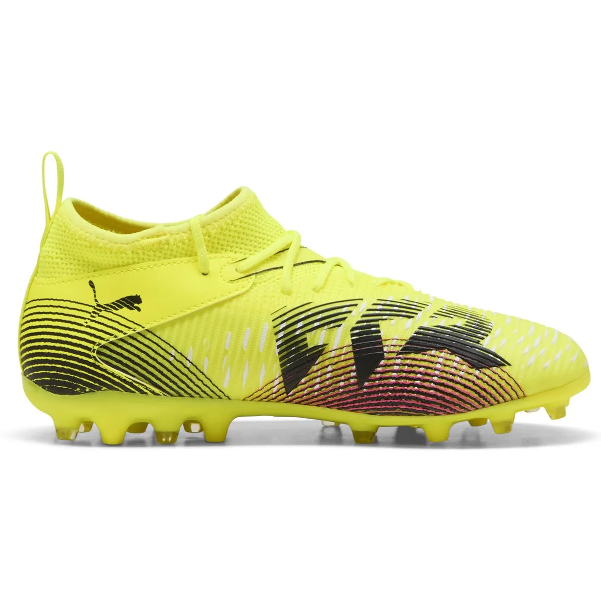Future 8 Match MG Junior Kinder Multinockenschuhe, gelb, Größe 34 34